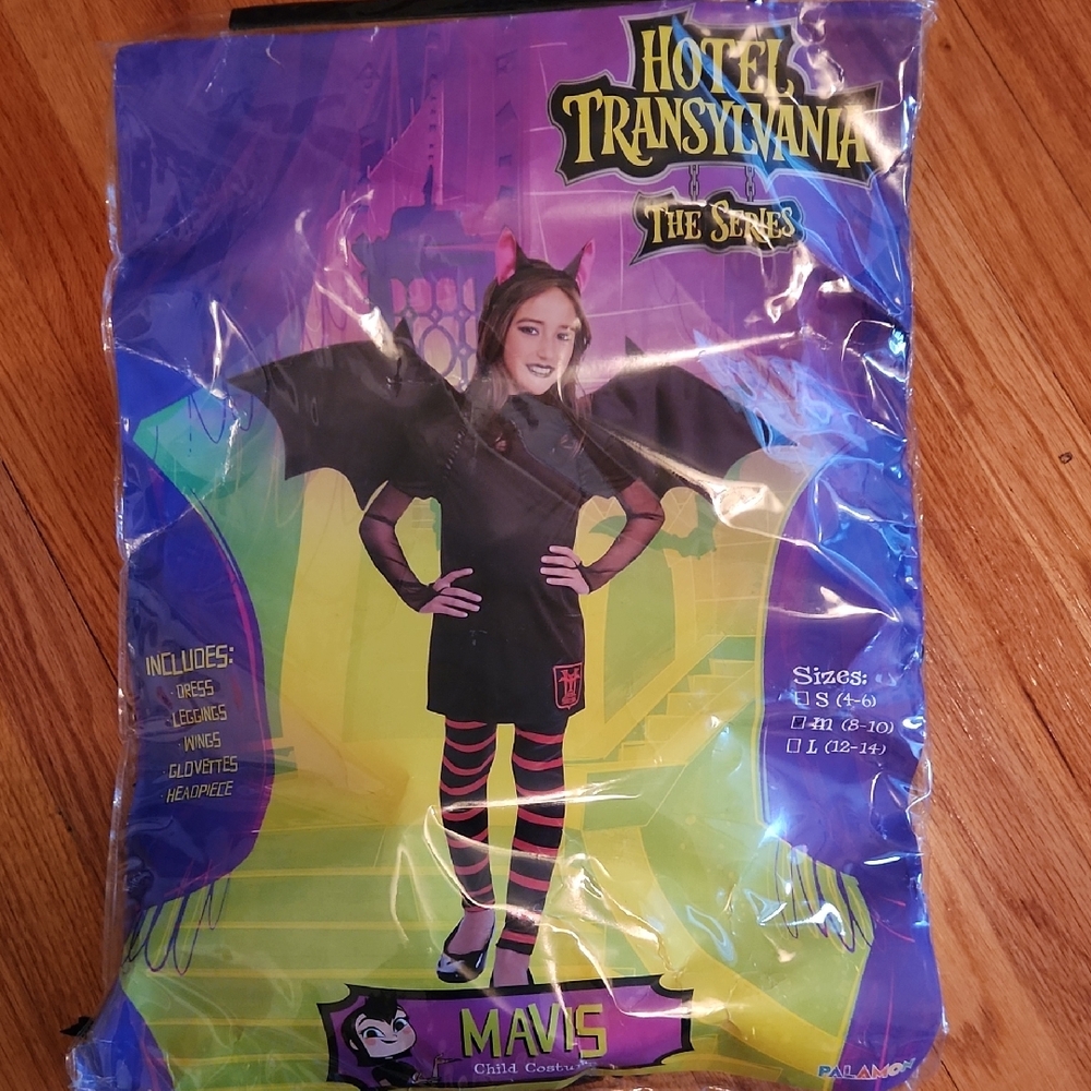 Mavis Kids Costume - Black and Red